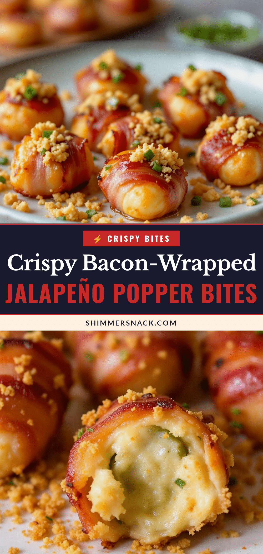 bacon-wrapped jalapeño popper bites recipe