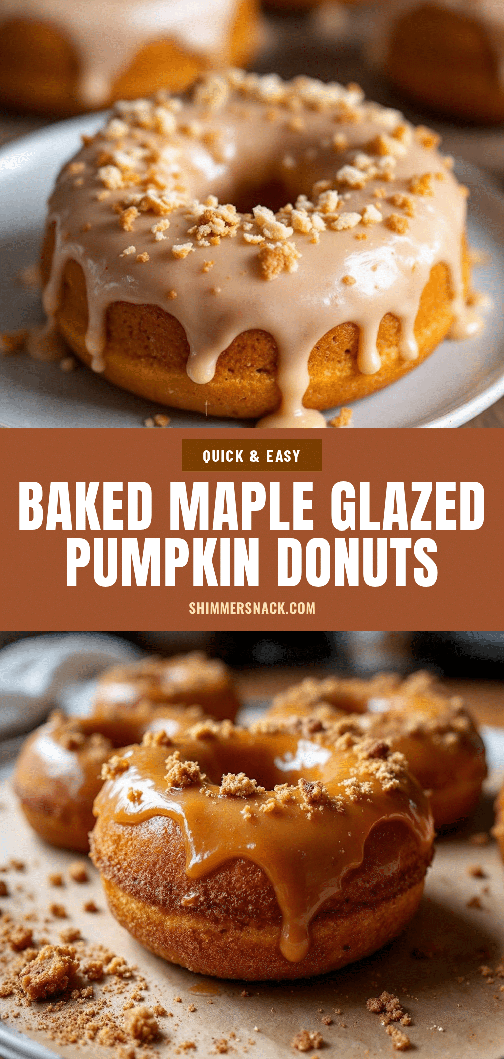 baked pumpkin spice donuts recipe