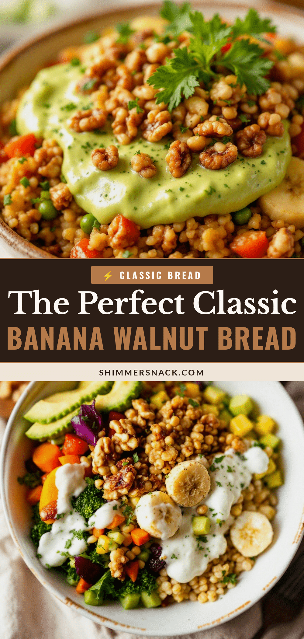 banana bread with walnuts recipe