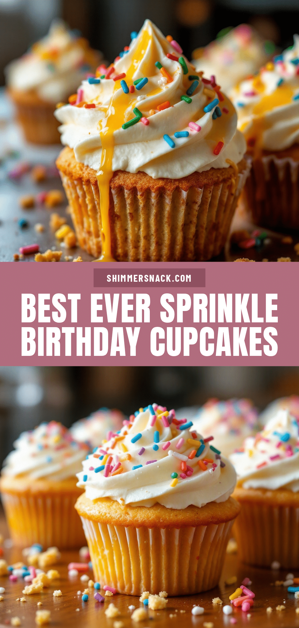 birthday cake cupcakes recipe