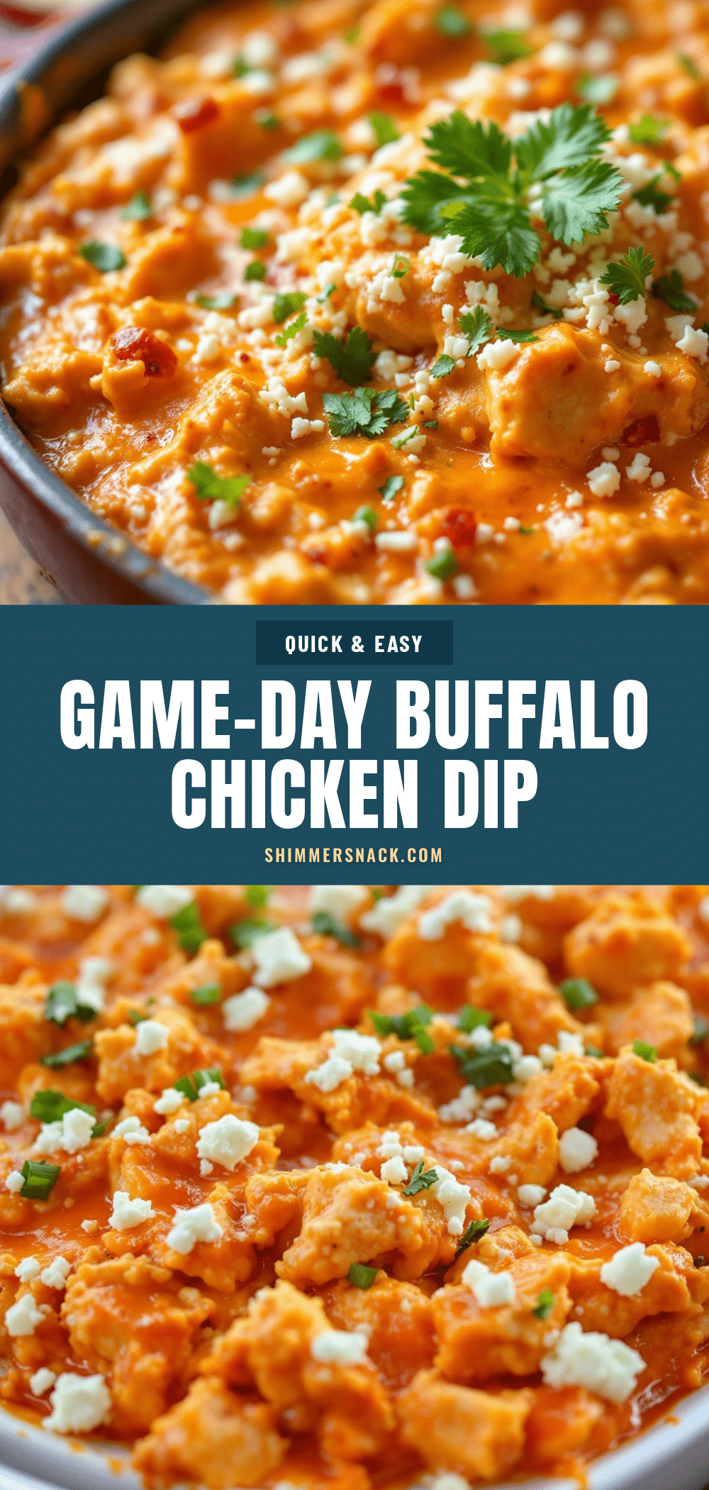 buffalo chicken dip recipe