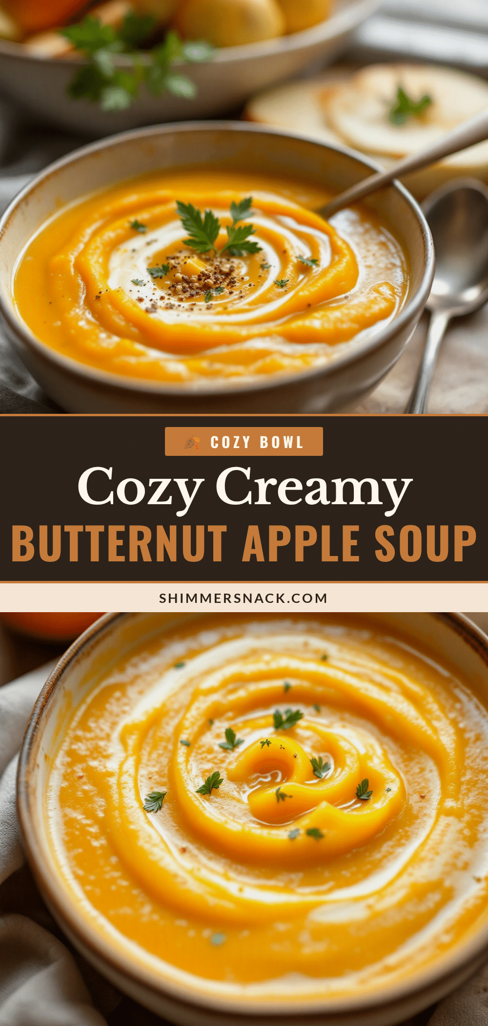 butternut squash and apple soup recipe