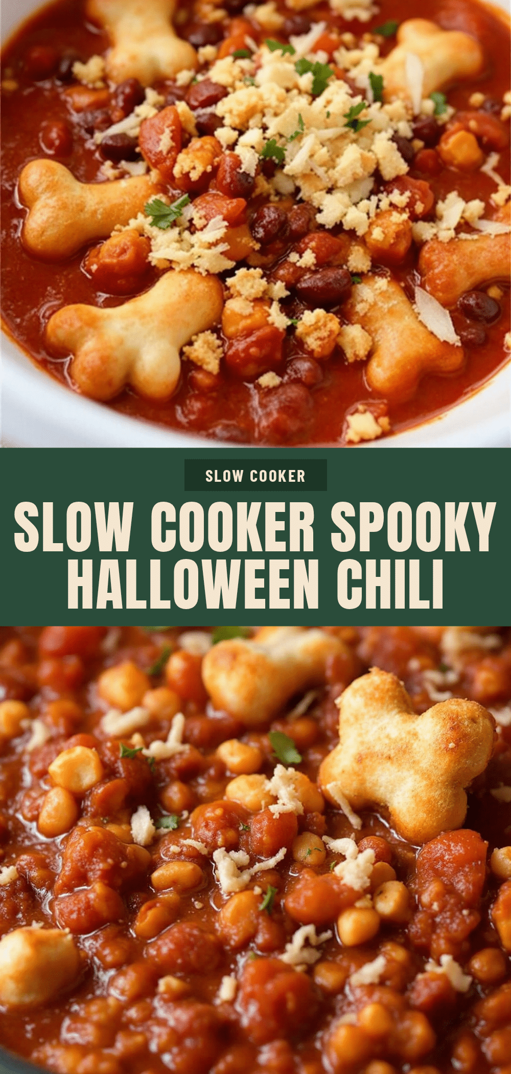 cozy slow cooker halloween chili recipe