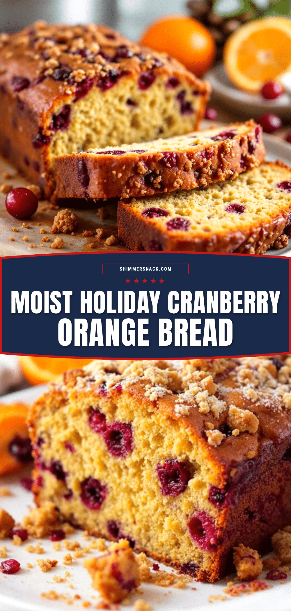 cranberry orange bread recipe