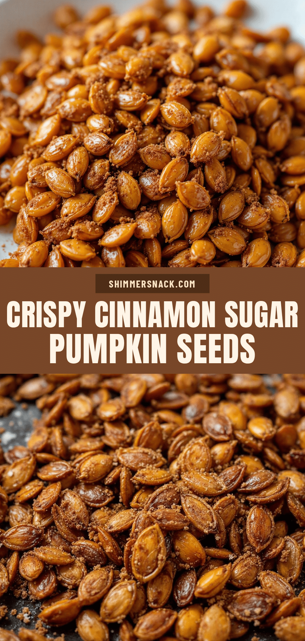crispy cinnamon sugar pumpkin seeds recipe