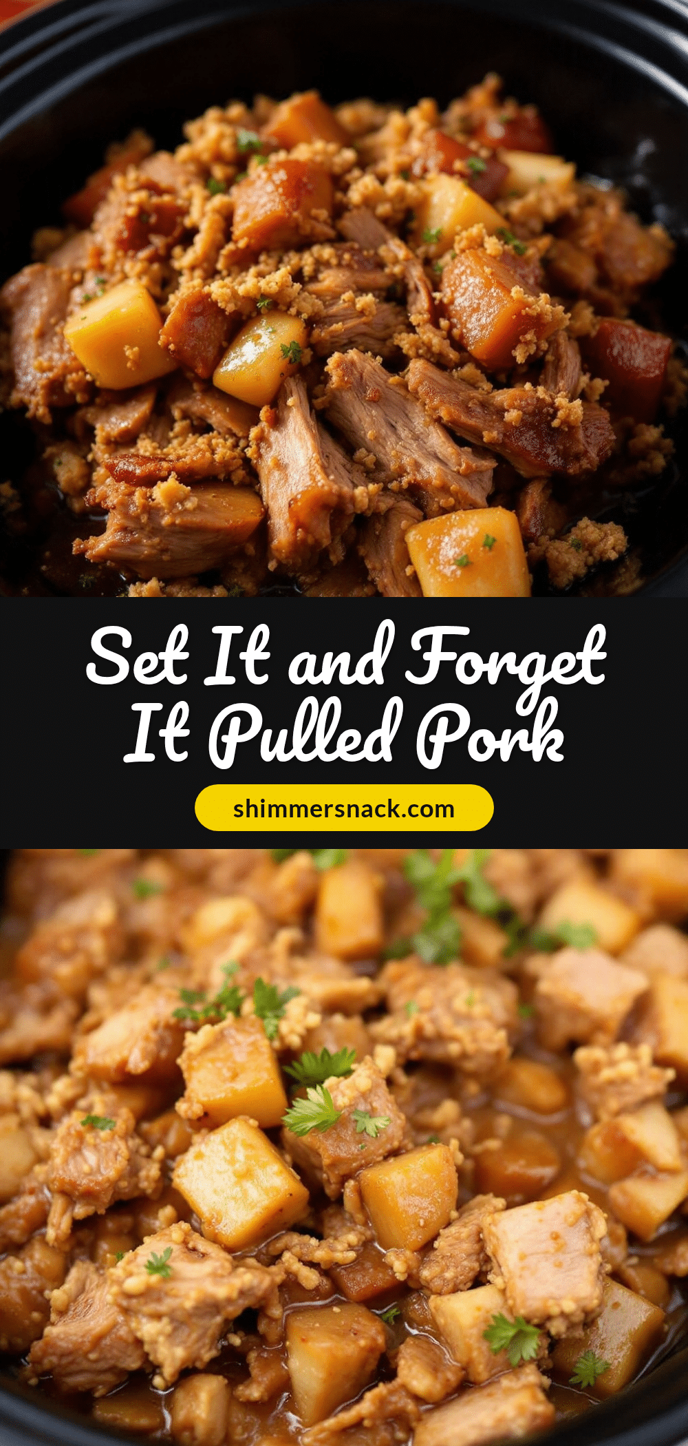 crockpot apple cider pulled pork recipe