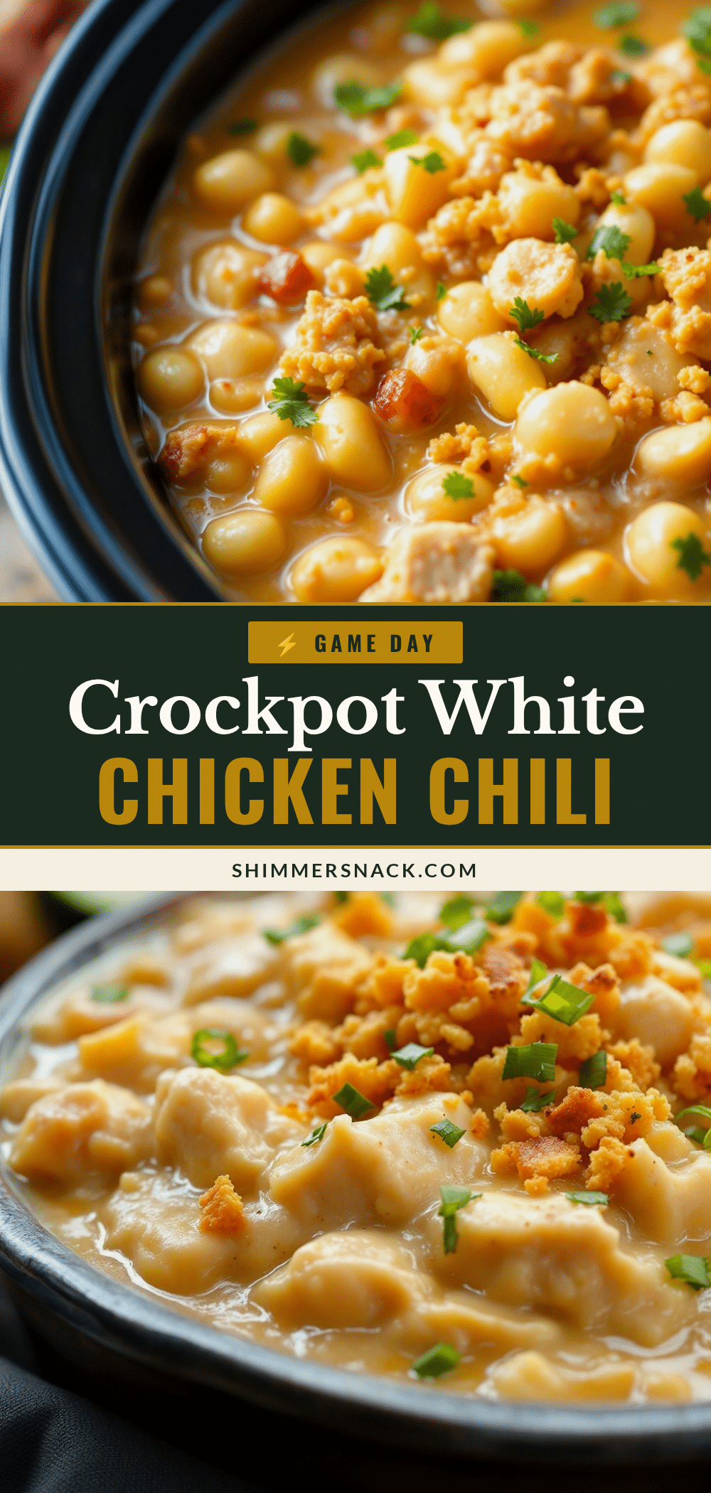 crockpot white chicken chili recipe