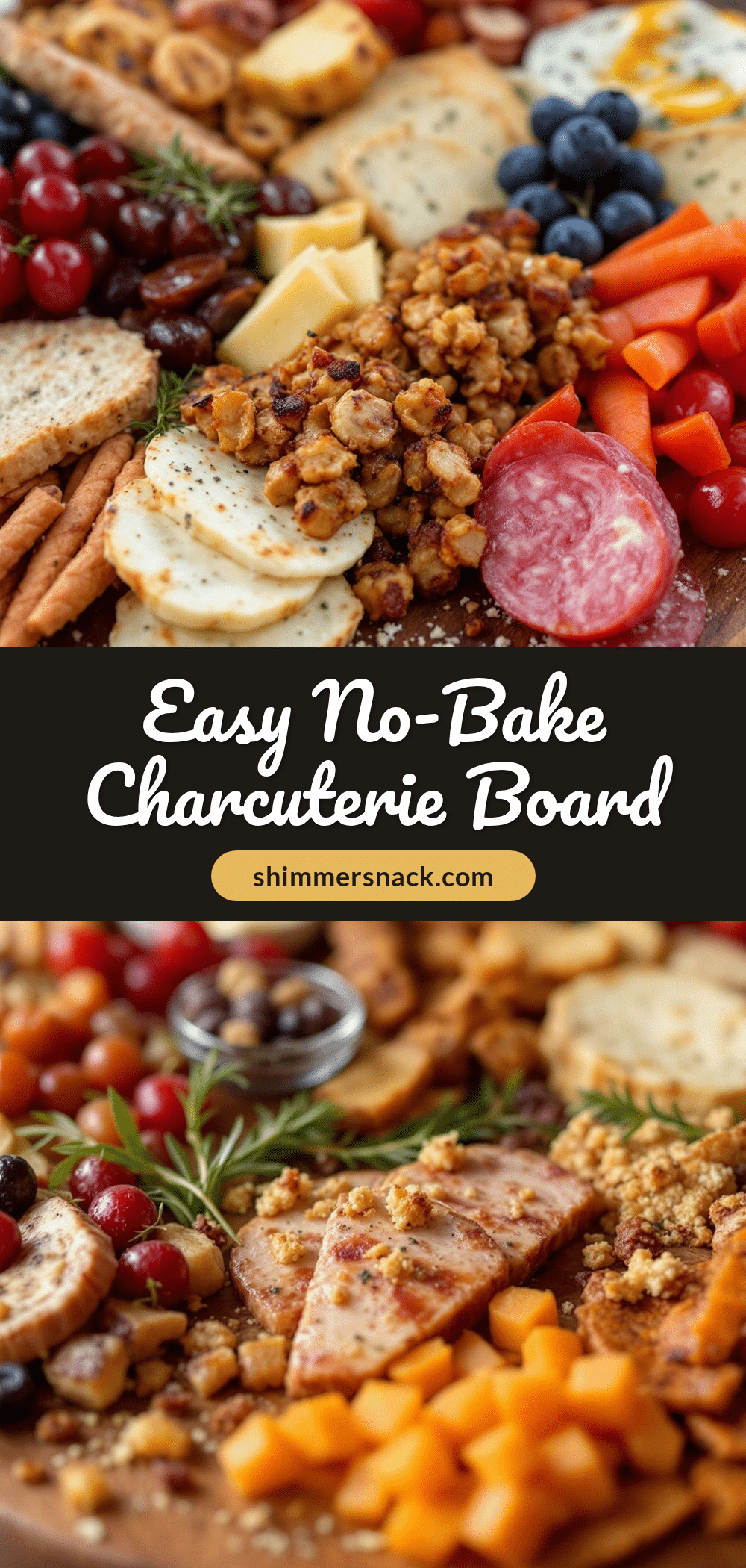 easy no-bake charcuterie board for beginners recipe