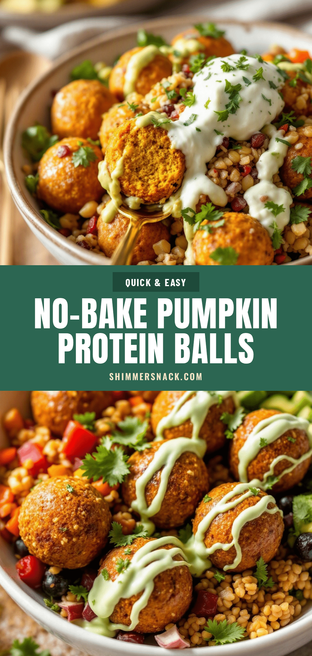 easy no-bake pumpkin protein balls recipe