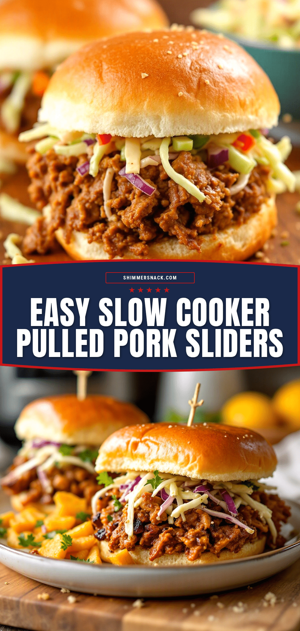 easy slow cooker pulled pork sliders recipe