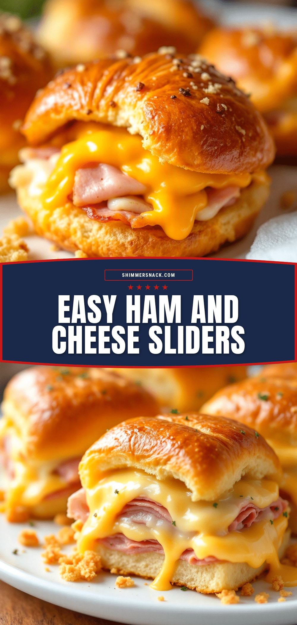 ham and cheese croissant sliders recipe