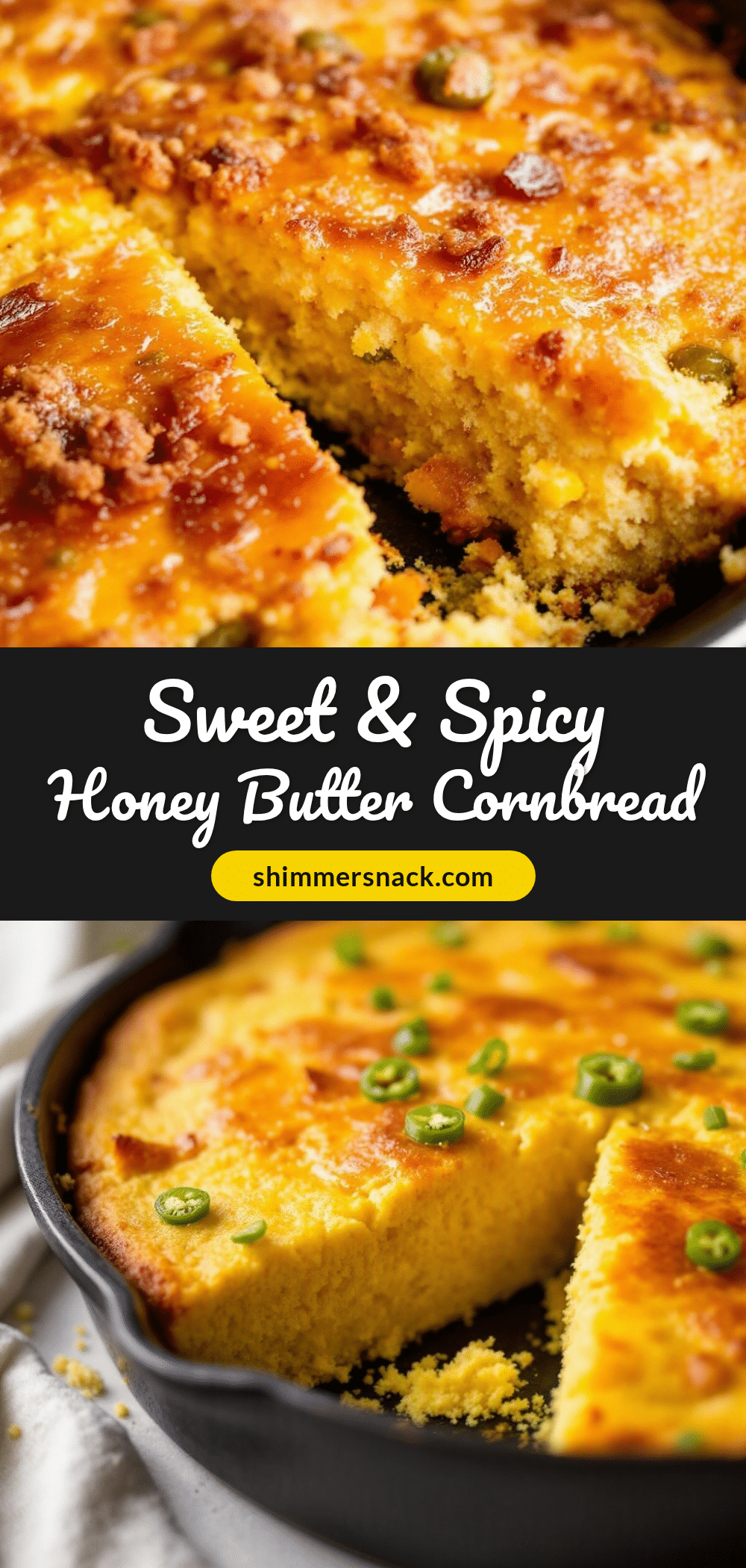honey butter skillet cornbread recipe