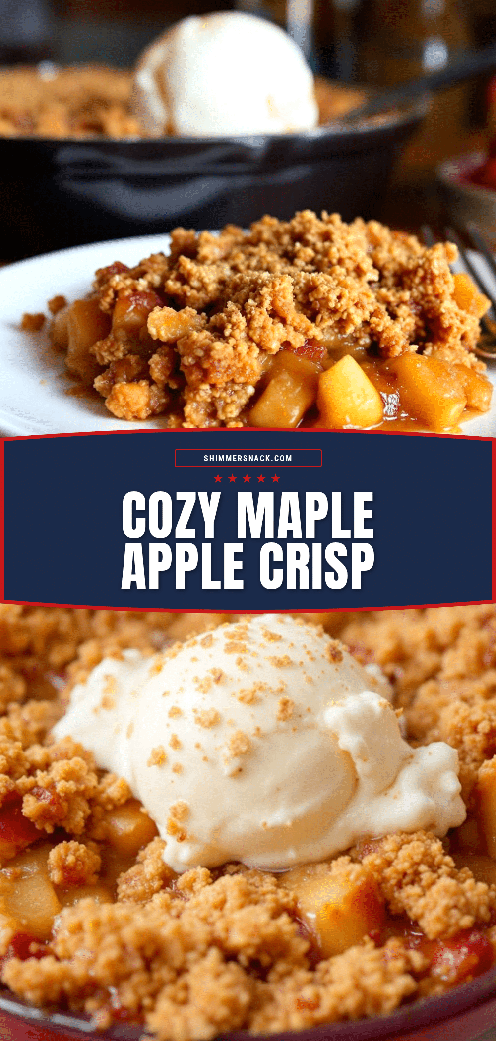 maple apple crisp recipe