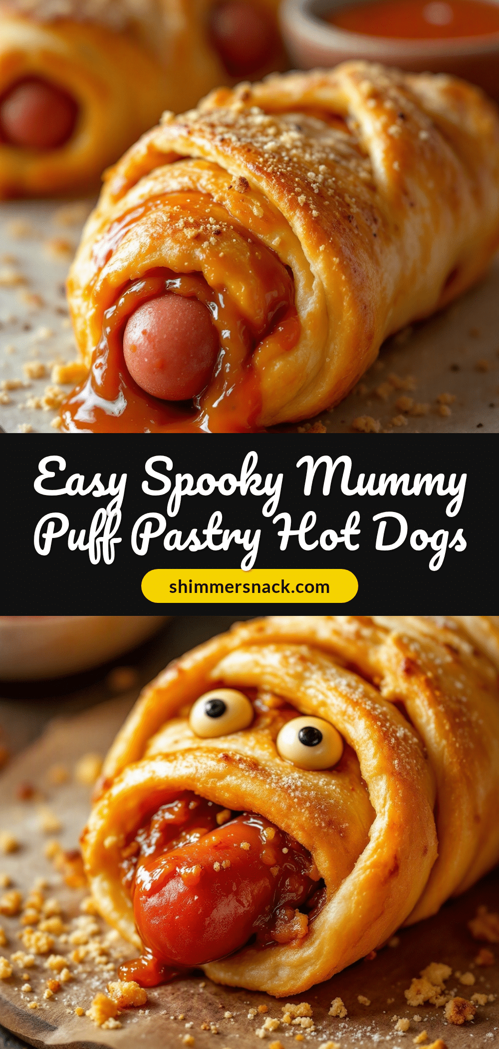 mummy hot dogs recipe