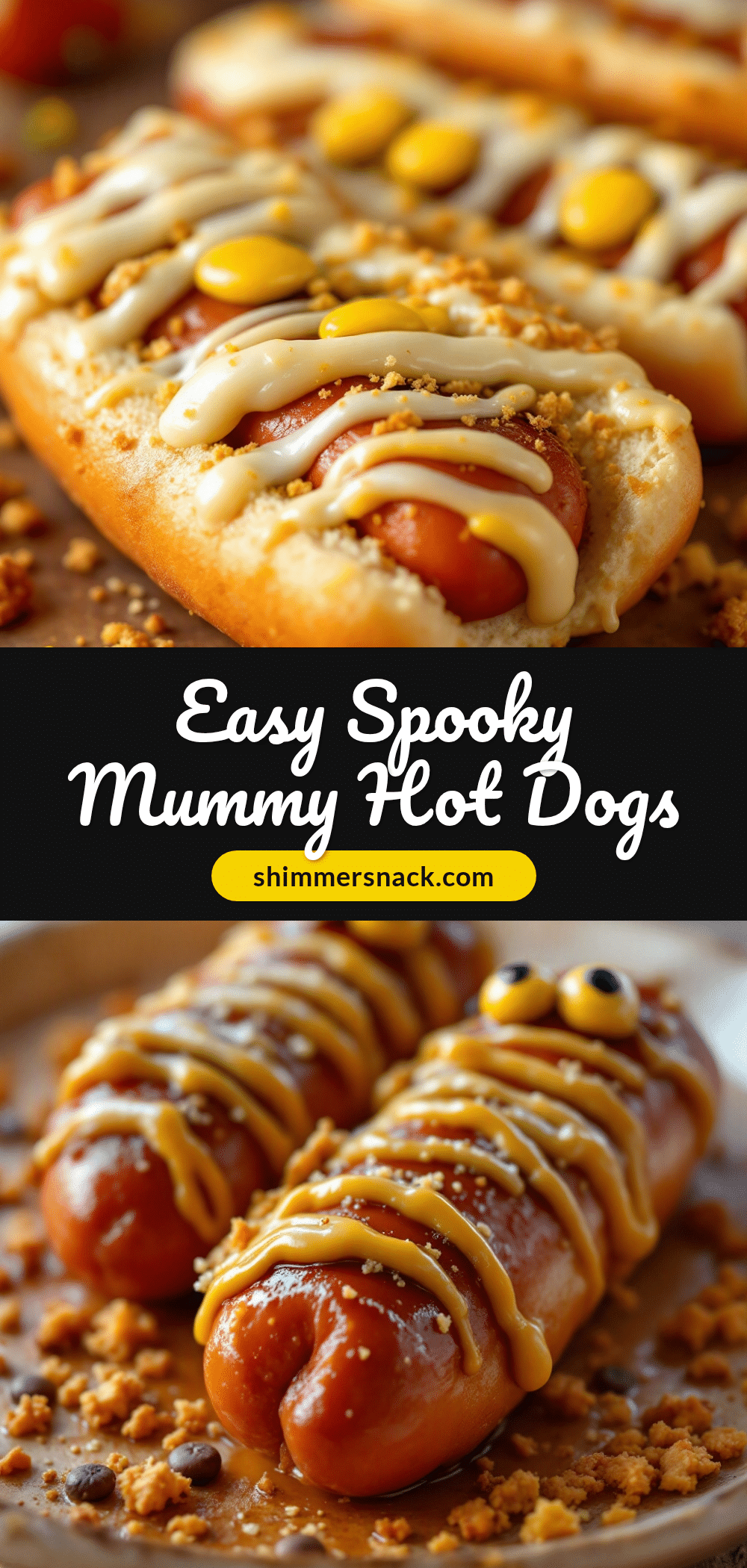 mummy hot dogs recipe