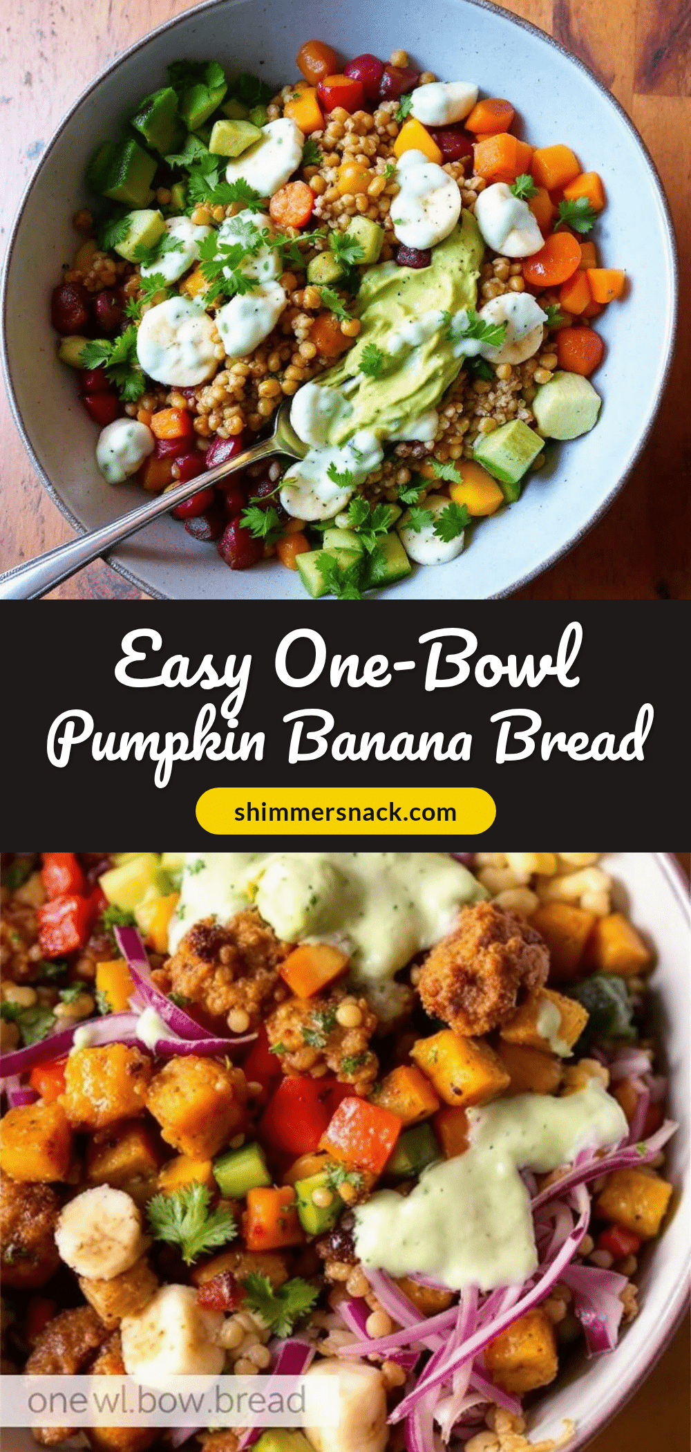 pumpkin banana bread recipe