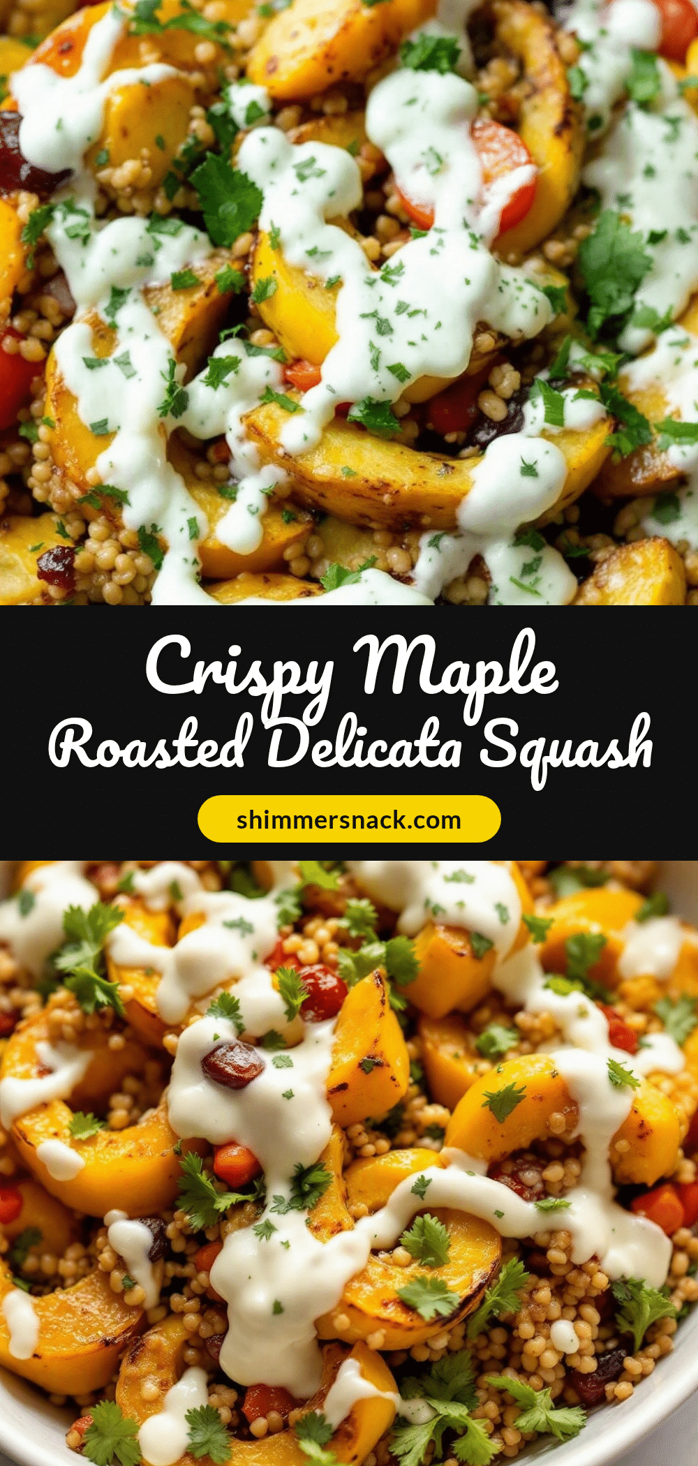 roasted delicata squash with maple glaze recipe