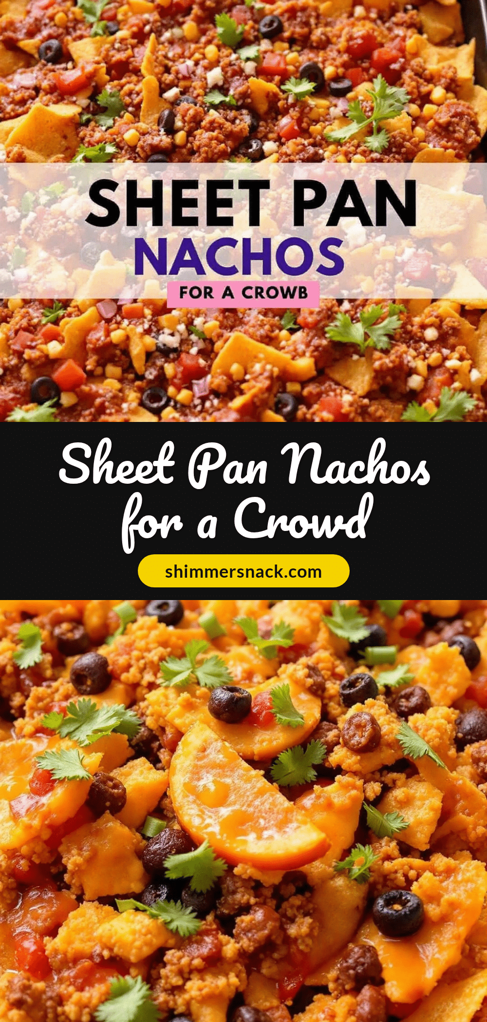 sheet pan nachos recipe