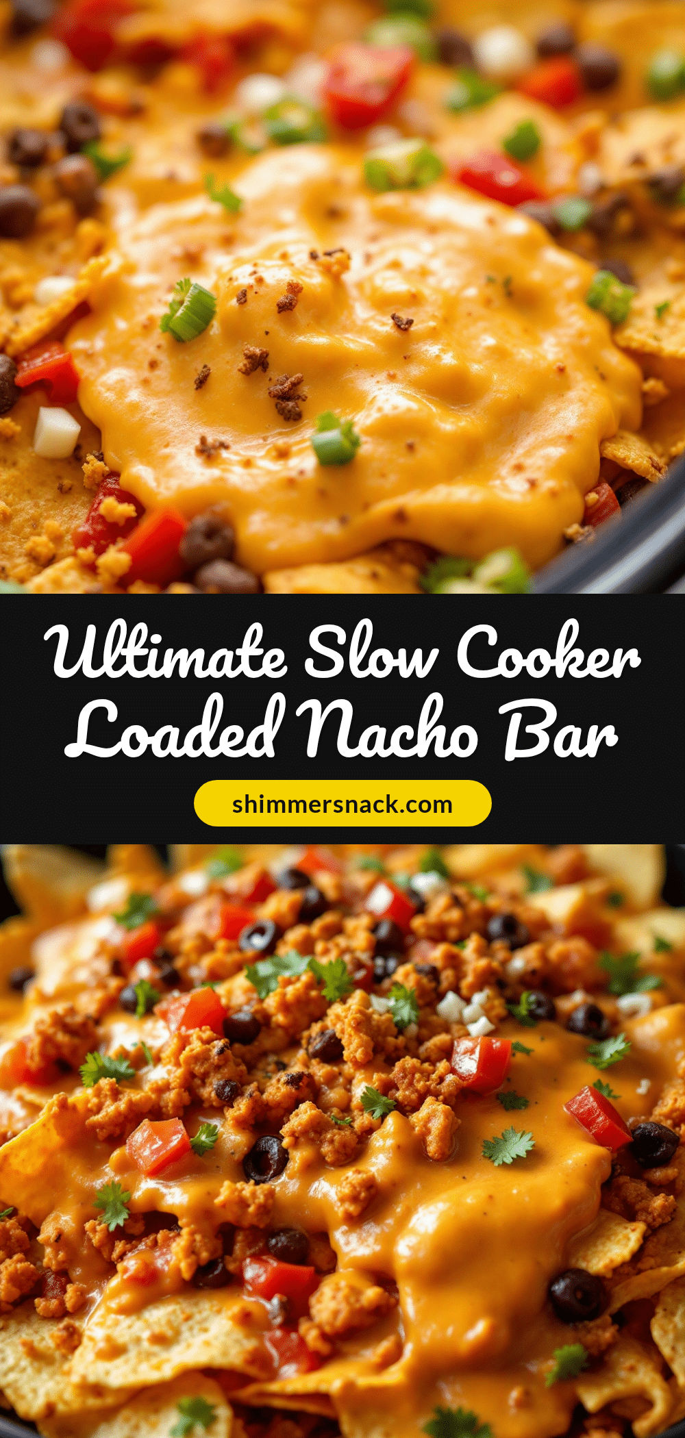 slow cooker loaded nacho bar recipe