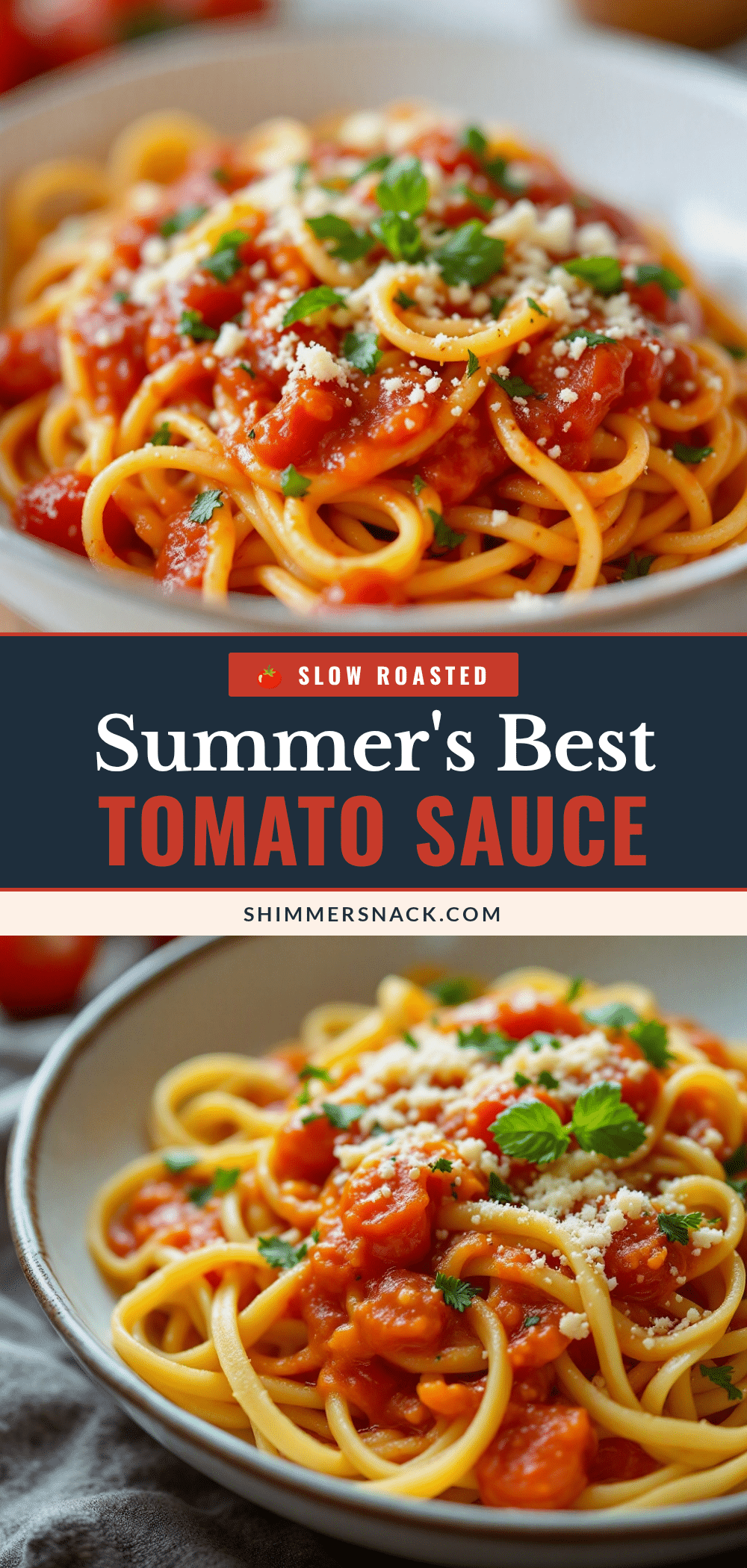 slow-roasted cherry tomato sauce recipe