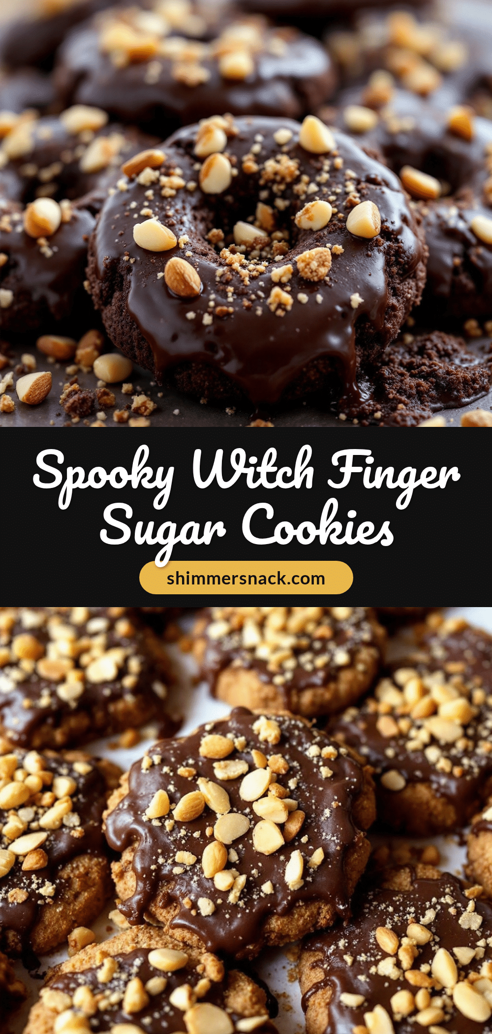 witch finger cookies recipe