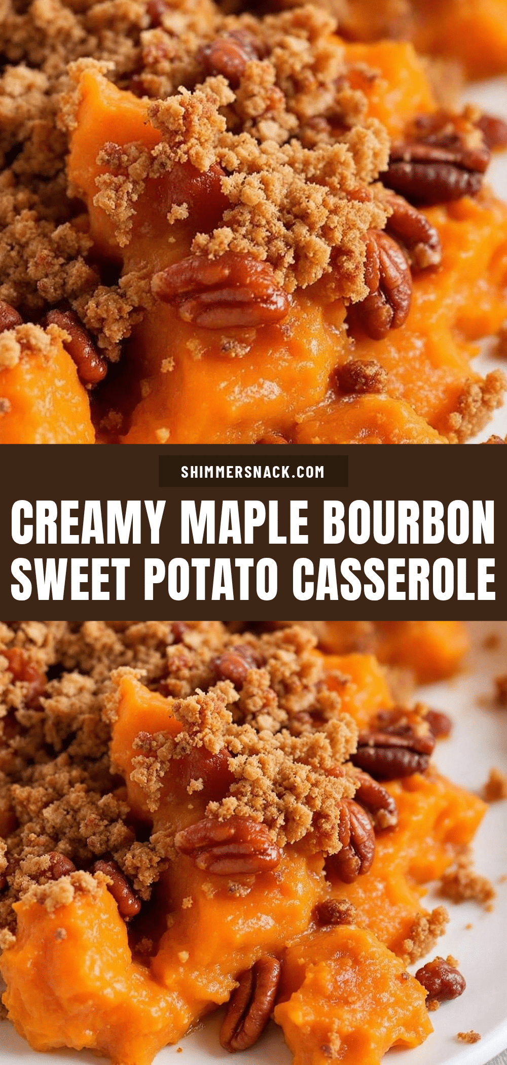 classic maple bourbon sweet potato casserole recipe