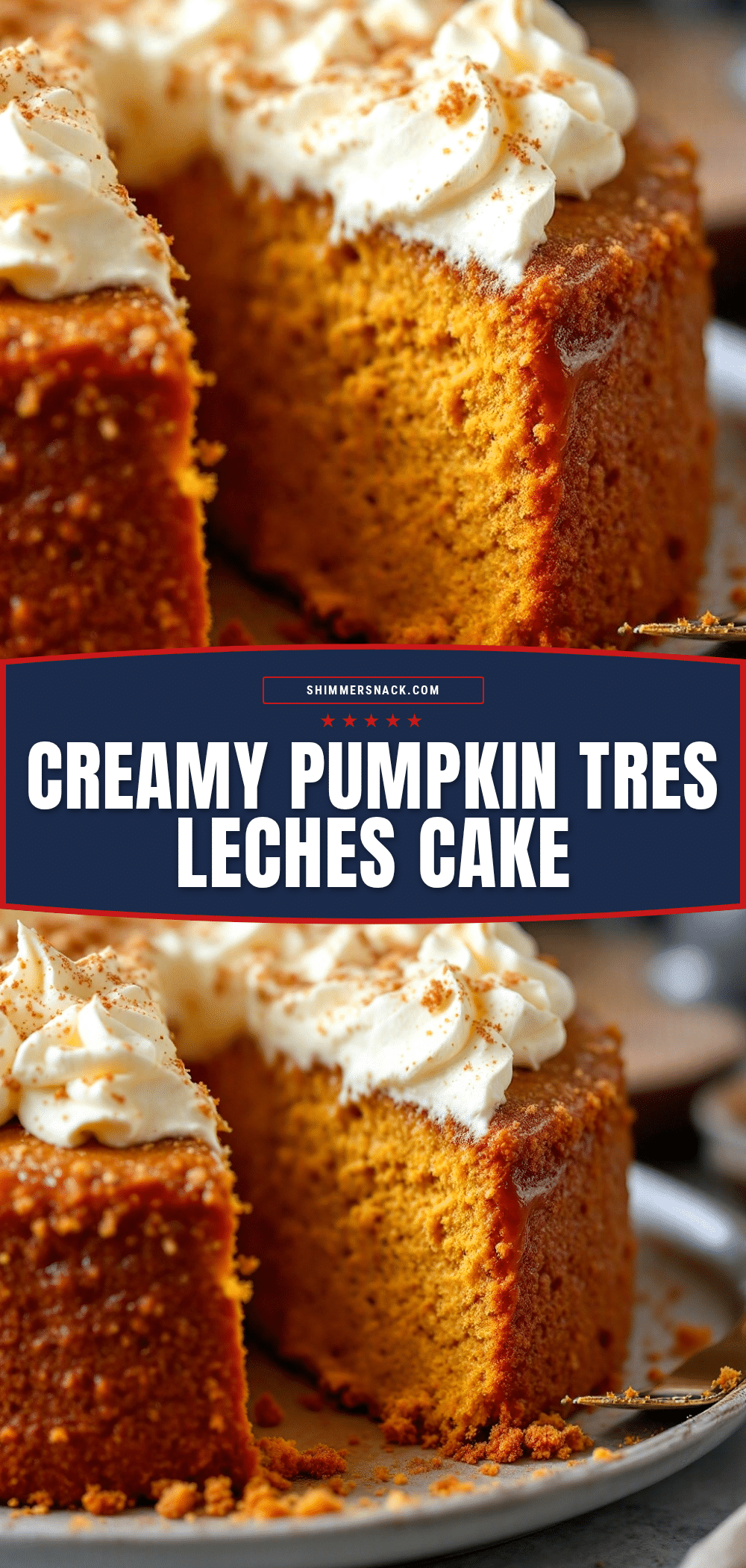 creamy pumpkin tres leches cake recipe