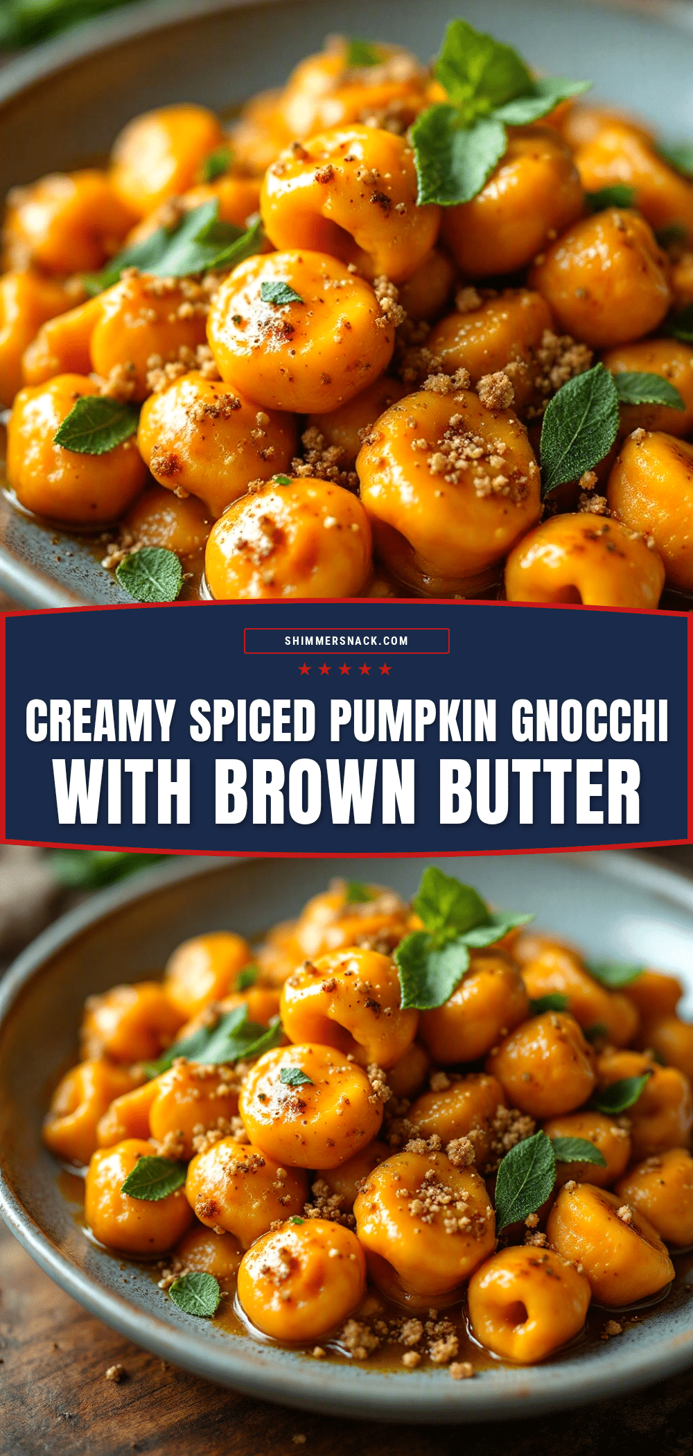 creamy spiced pumpkin gnocchi recipe