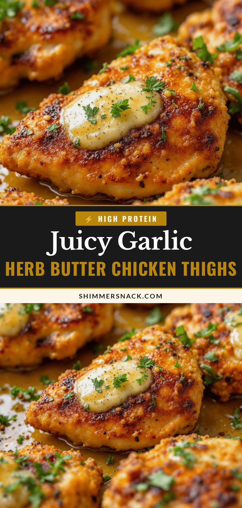 crispy baked chicken thighs recipe