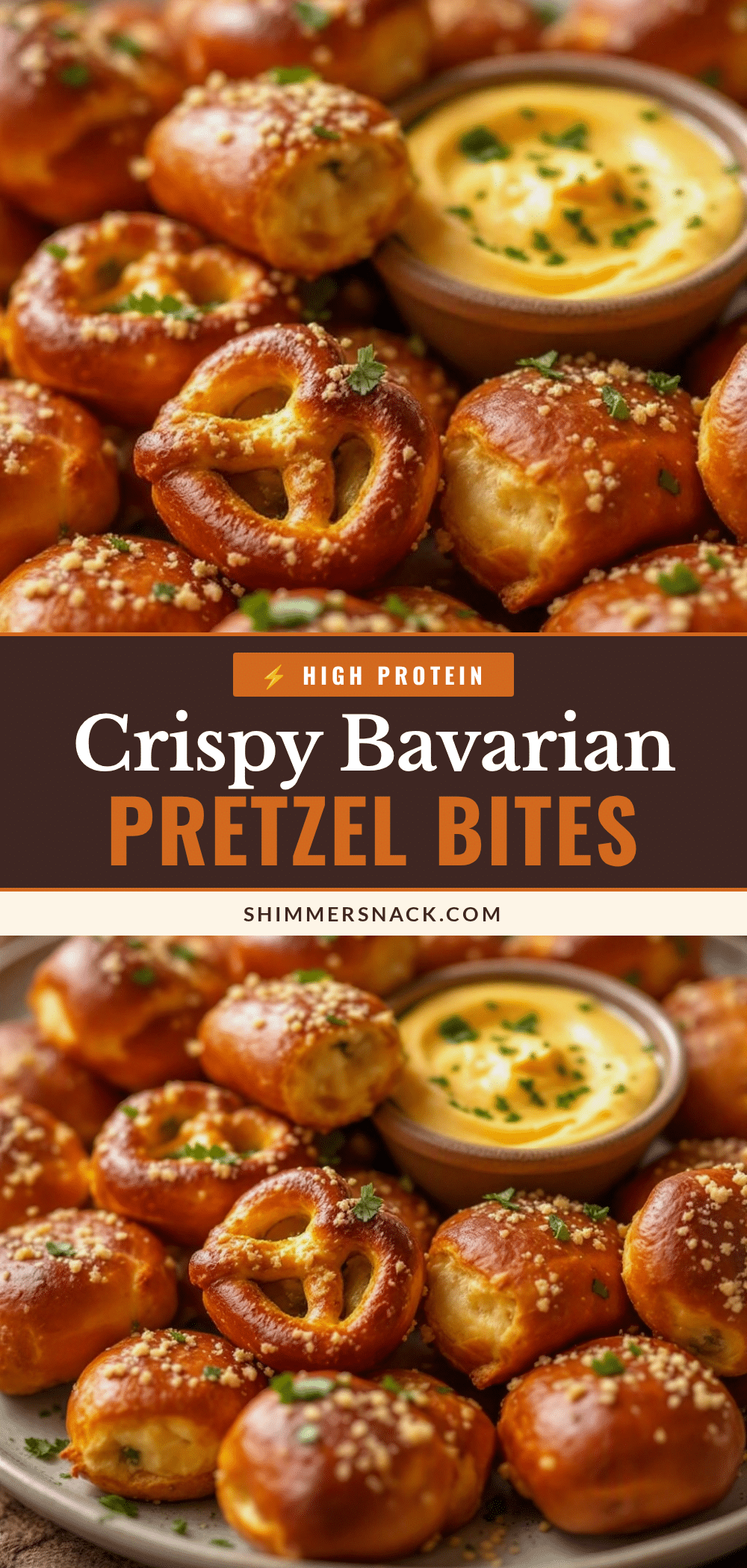 crispy Bavarian pretzel bites recipe