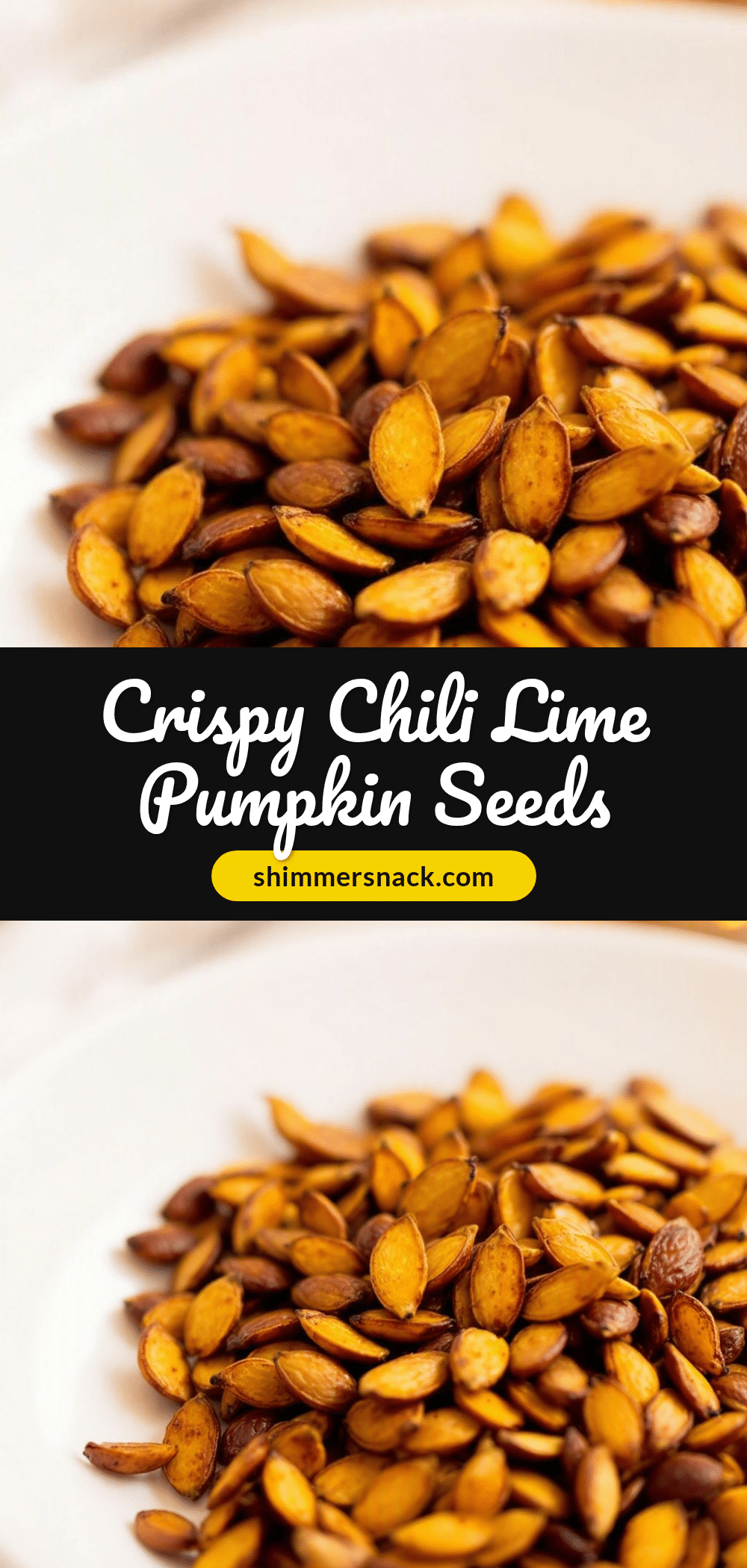 crispy chili lime pumpkin seeds recipe