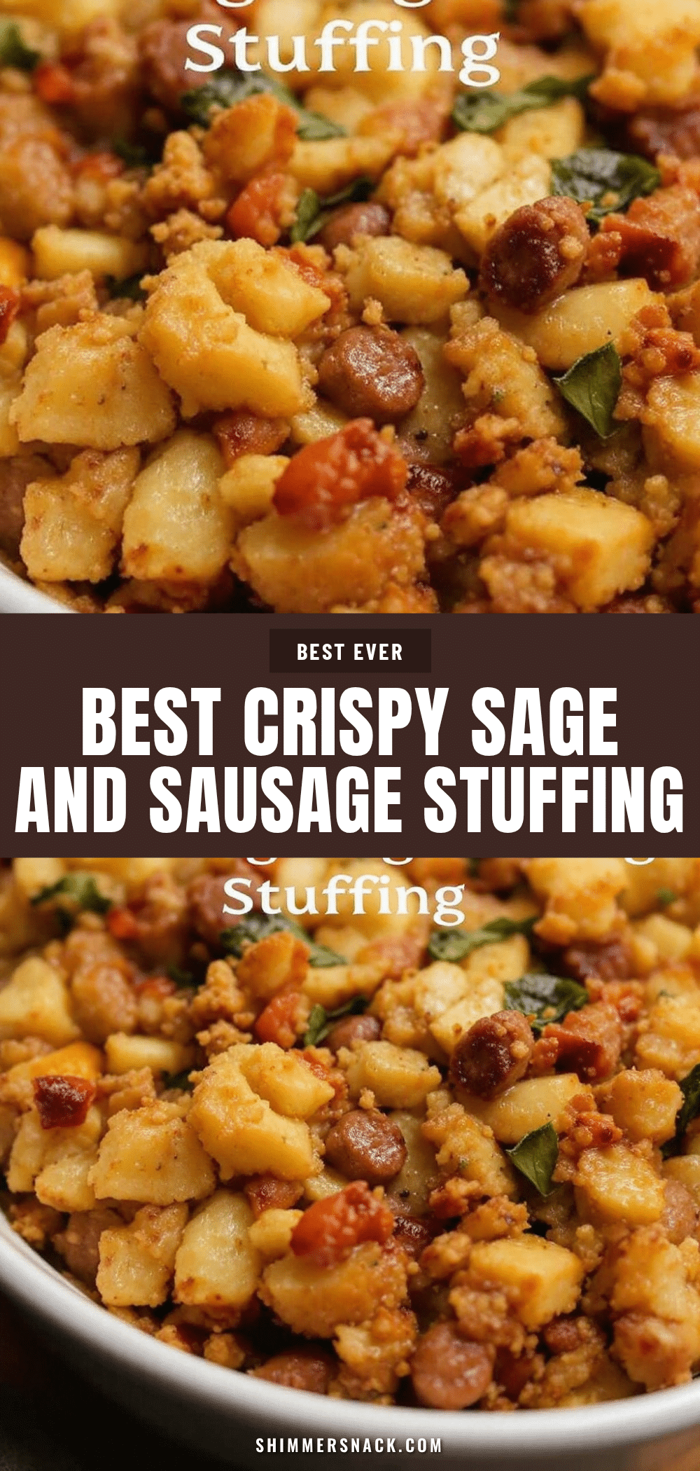 crispy sage and sausage stuffing recipe