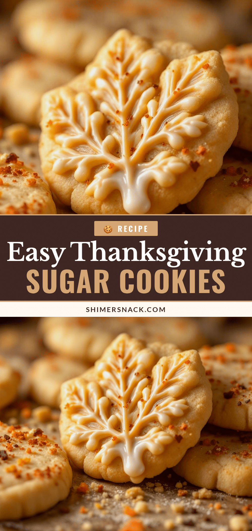 easy thanksgiving sugar cookies recipe