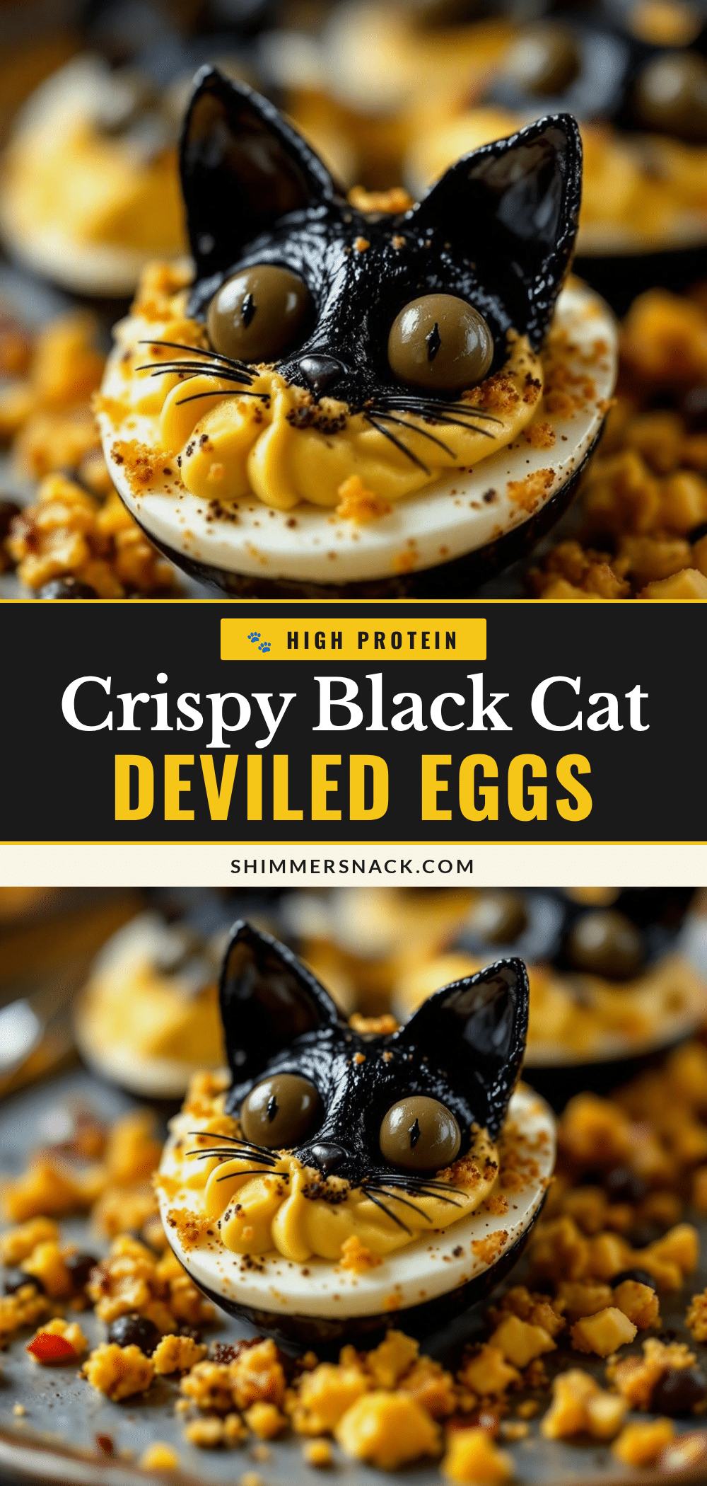 halloween deviled eggs recipe