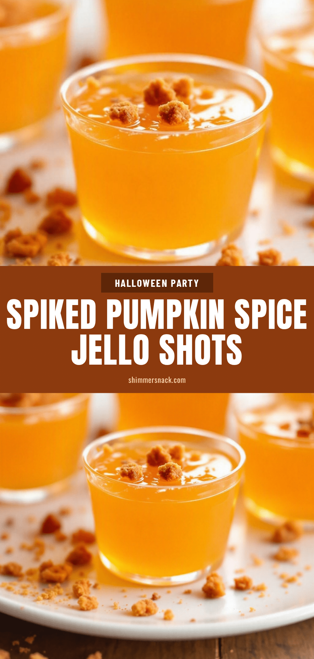 spiked pumpkin spice jello shots recipe