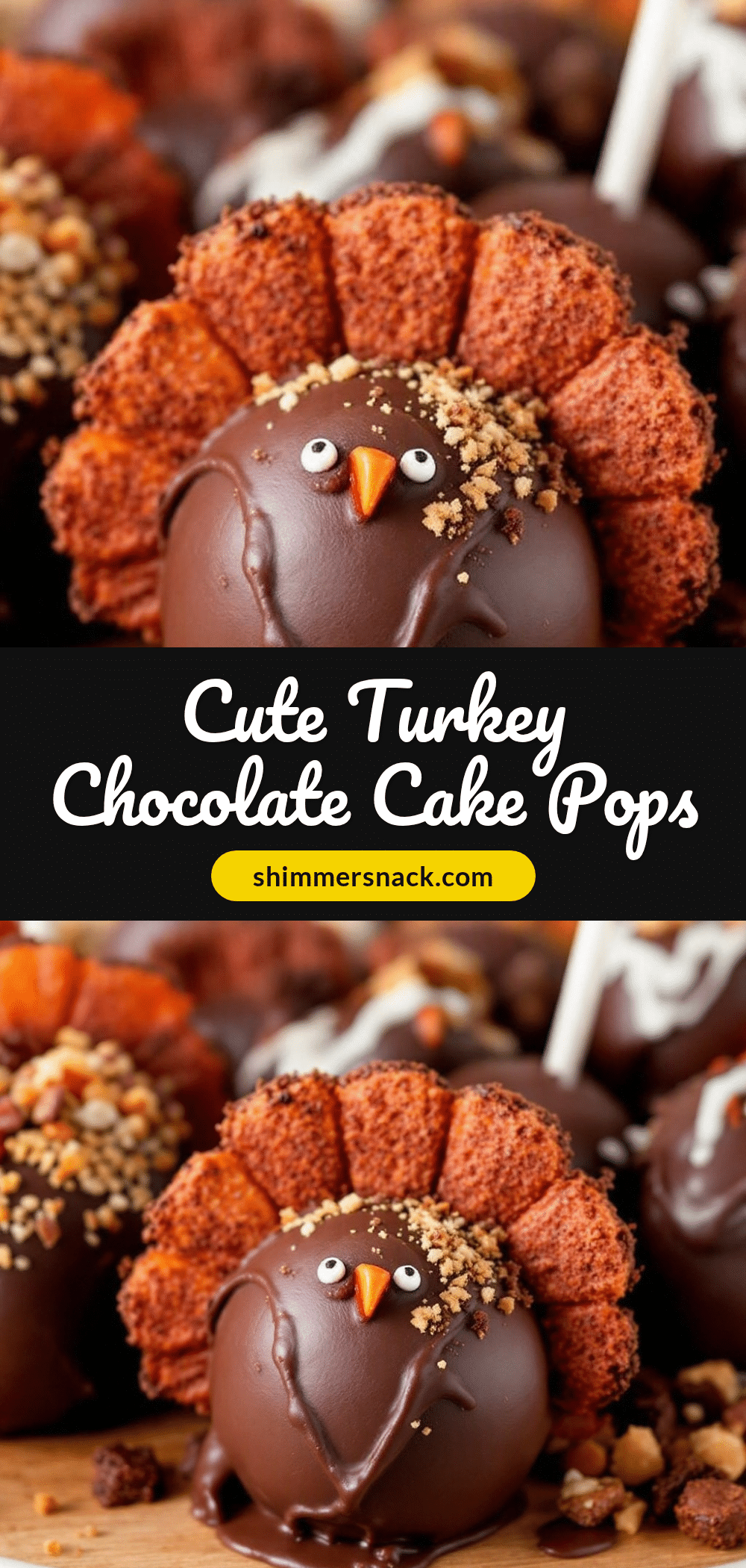 turkey chocolate cake pops recipe